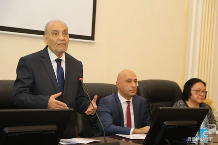 Mikayıl Müşfiqin poetik dili mövzusunda elmi sessiya keçirilib