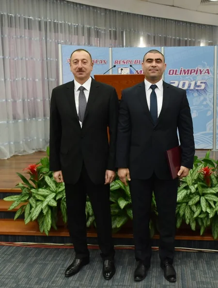 ​Prezident İlham Əliyev 2015-ci ilin idman yekunlarına həsr olunan mərasimdə iştirak edib