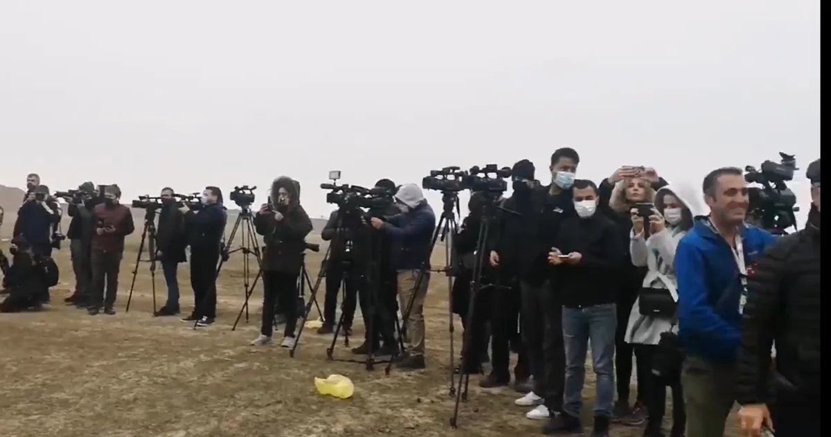 Beynəlxalq jurnalistlər Füzulidədir