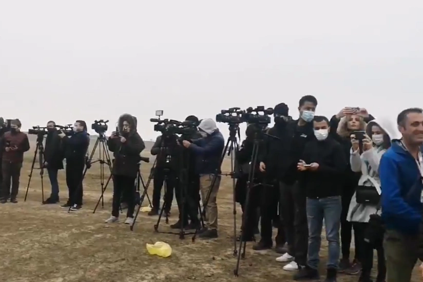 Beynəlxalq jurnalistlər Füzulidədir