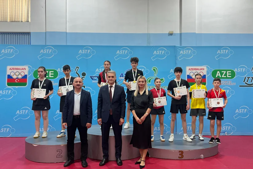 Stolüstü tennis üzrə Azərbaycan birinciliyinə yekun vurulub