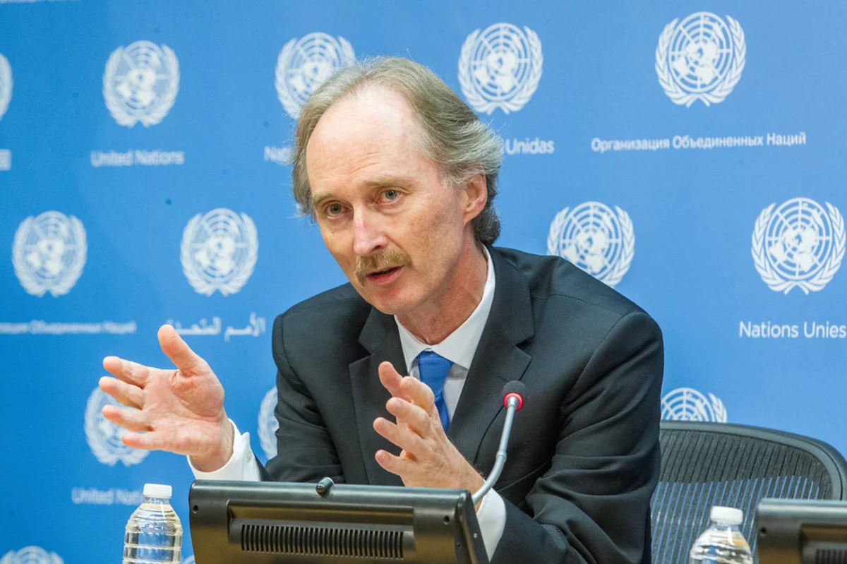 UN special envoy’s warning about Syria 