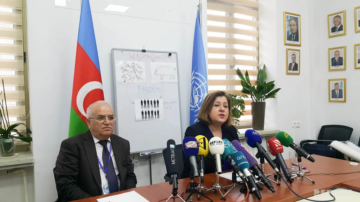 Ümumdünya Səhiyyə Təşkilatı: Hazırda Azərbaycanda donuz qripi deyil, mövsümi qriplər yayılıb