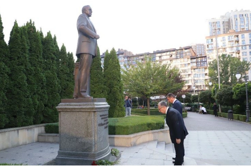 Baku Mayor visiting Kyiv