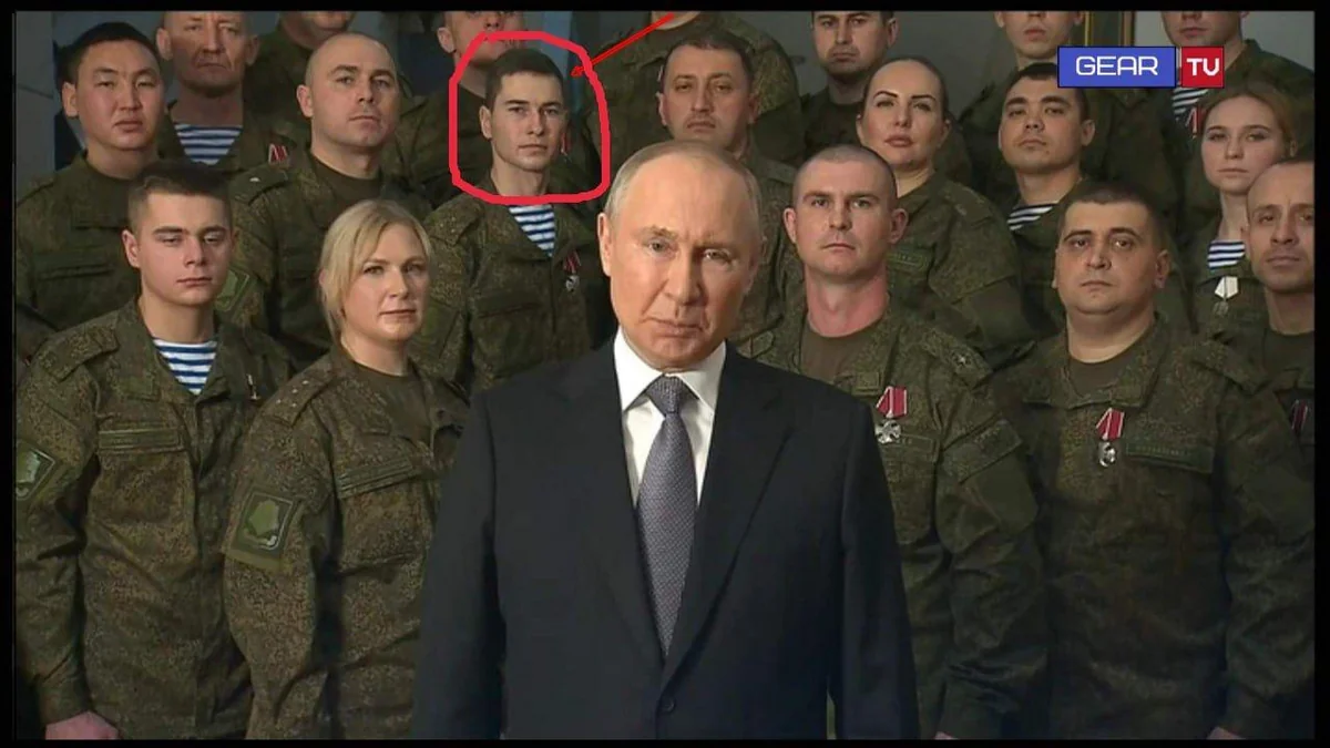 Putinin Yeni il müraciətinin arxa planındakı hərbçi Ukraynada zərərsizləşdirilib