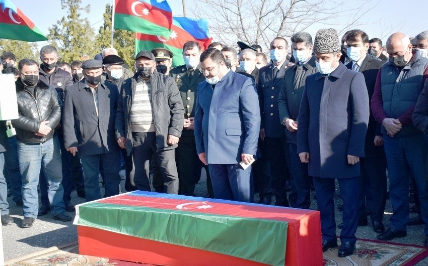Daha bir şəhidimiz dəfn edildi