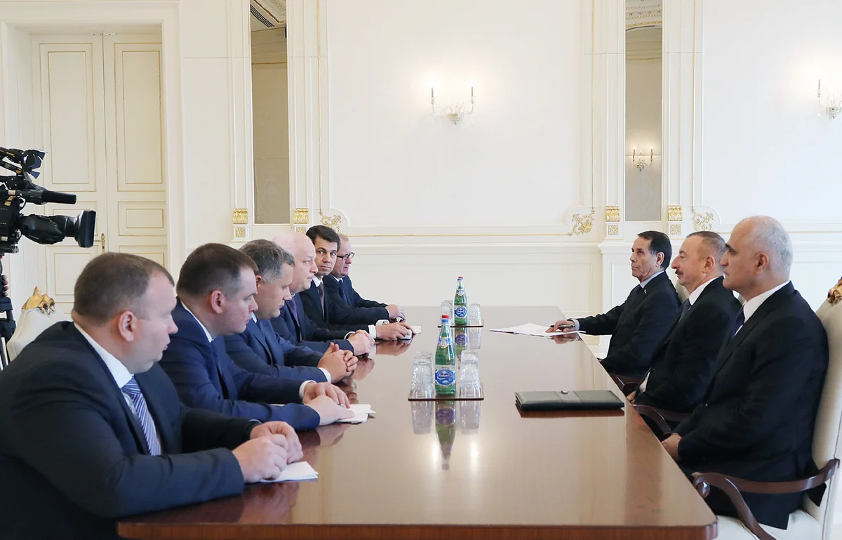 President Ilham Aliyev receives delegation led by Ukrainian first vice prime minister - UPDATED