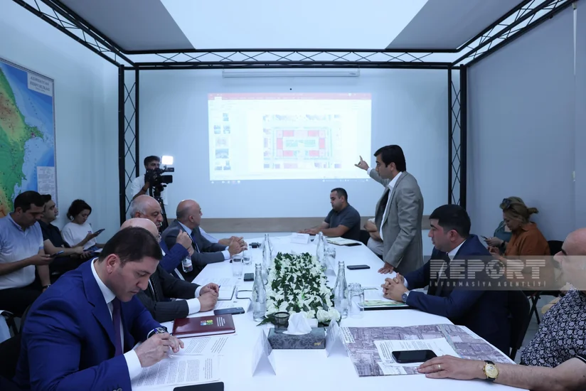 Dövlət Ekoloji Ekspertiza Agentliyi Bakıda tikinti zamanı yaşıllıqların məhv edilməsi ilə bağlı dinləmə keçirib
