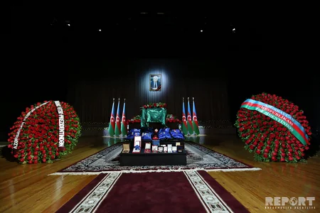 Natiq Əliyev II Fəxri xiyabanda dəfn edilib - FOTO - YENİLƏNİB-3
