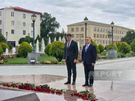 Səhiyyə naziri Teymur Musayev Naxçıvana gedib