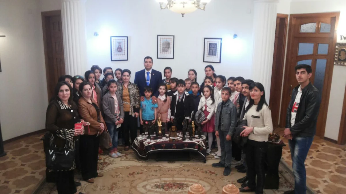 Bakıxanov adına Uşaq İncəsənət Məktəbinin şagirdləri Misir Mədəniyyət Mərkəzində olublar