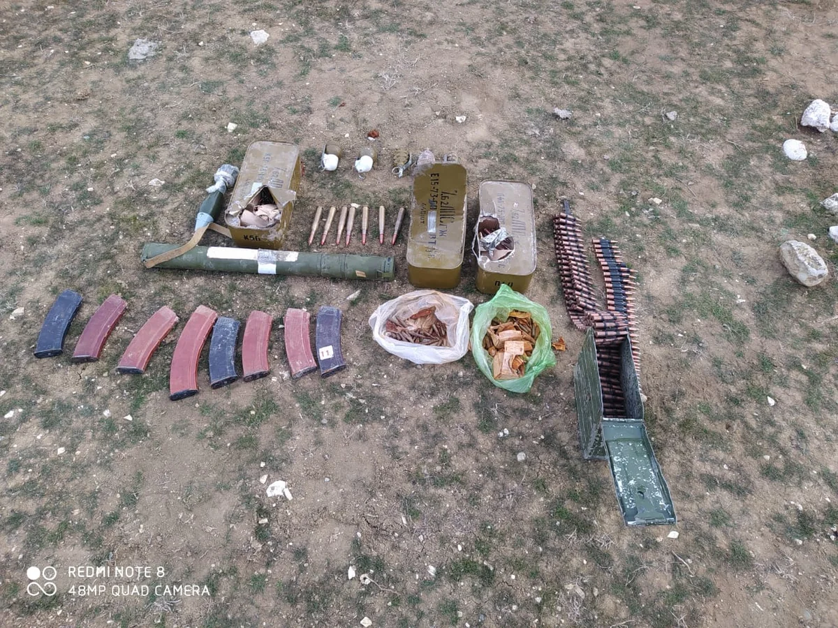 Goranboyda silah-sursat tapılıb