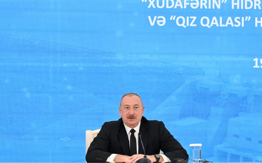 Azərbaycan Prezidenti: Bizim energetika sahəsində çox böyük planlarımız var