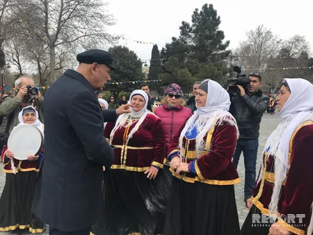 Bakıda Novruz şənliyinin baş məşqi keçirilir