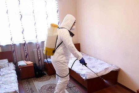 Azərbaycan Dövlət Dəniz Akademiyasında dezinfeksiya işləri aparılıb