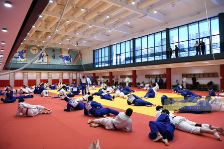 Avropa çempionatında iştirak edəcək Azərbaycanın cüdo millisi növbəti məşqinə çıxıb