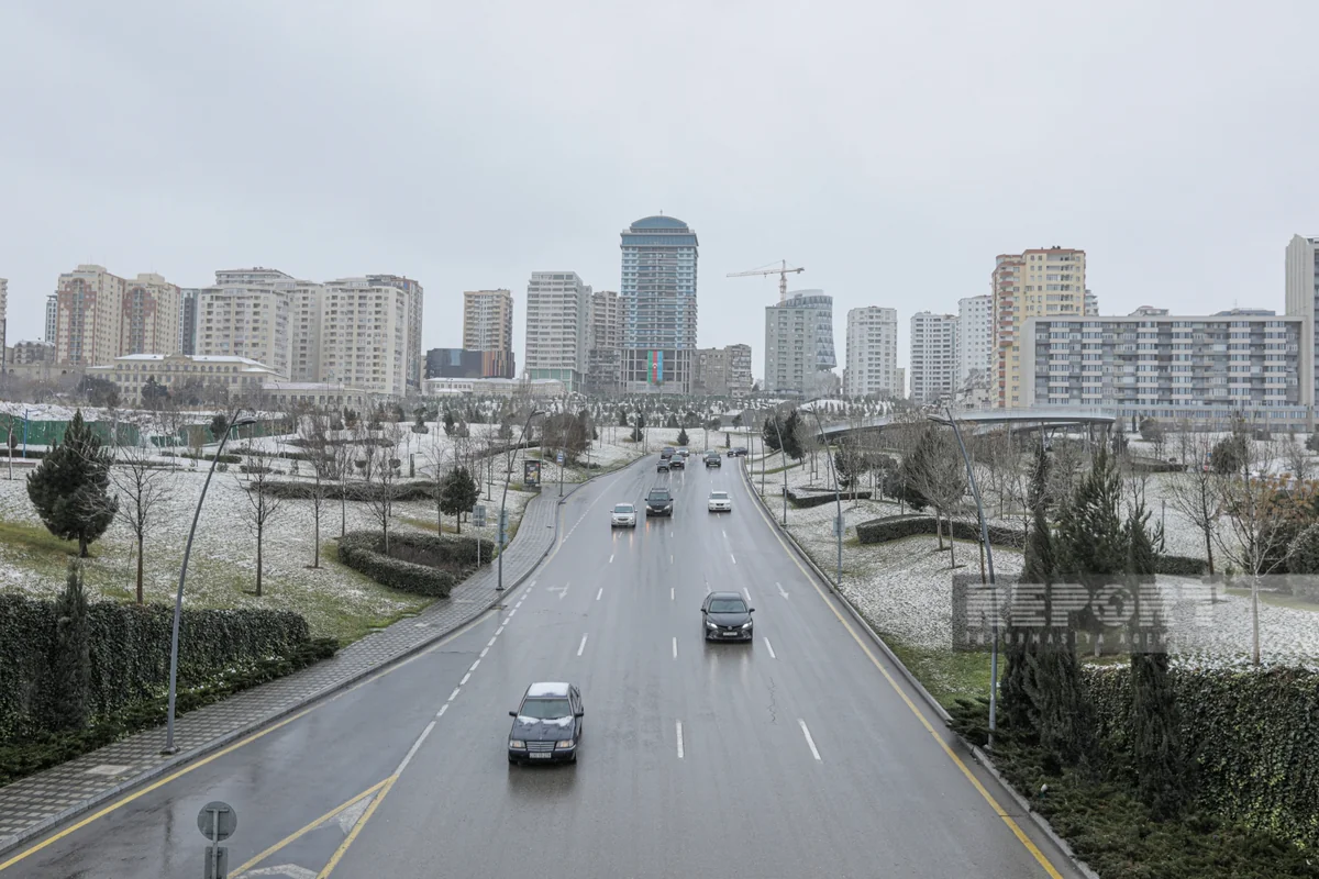 Sabah Bakıda sulu qar yağacaq