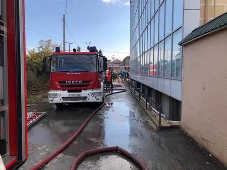 Пожар в ресторане в Масазыре потушен
