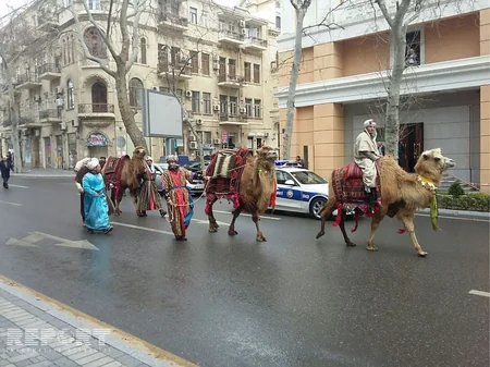 Bakıda “İlaxır çərşənbə” münasibətilə təntənəli bayram tədbiri keçirilir - FOTO