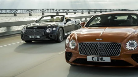 Bentley выпустит купе и кабриолет Continental GT V8 с новым мотором - ФОТО