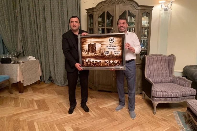 Neftçi və Dinamonun prezidentləri görüşdü