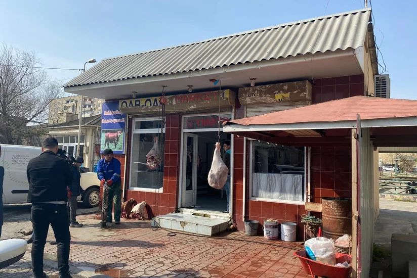 Bakıda qanunsuz sallaqxana aşkarlandı
