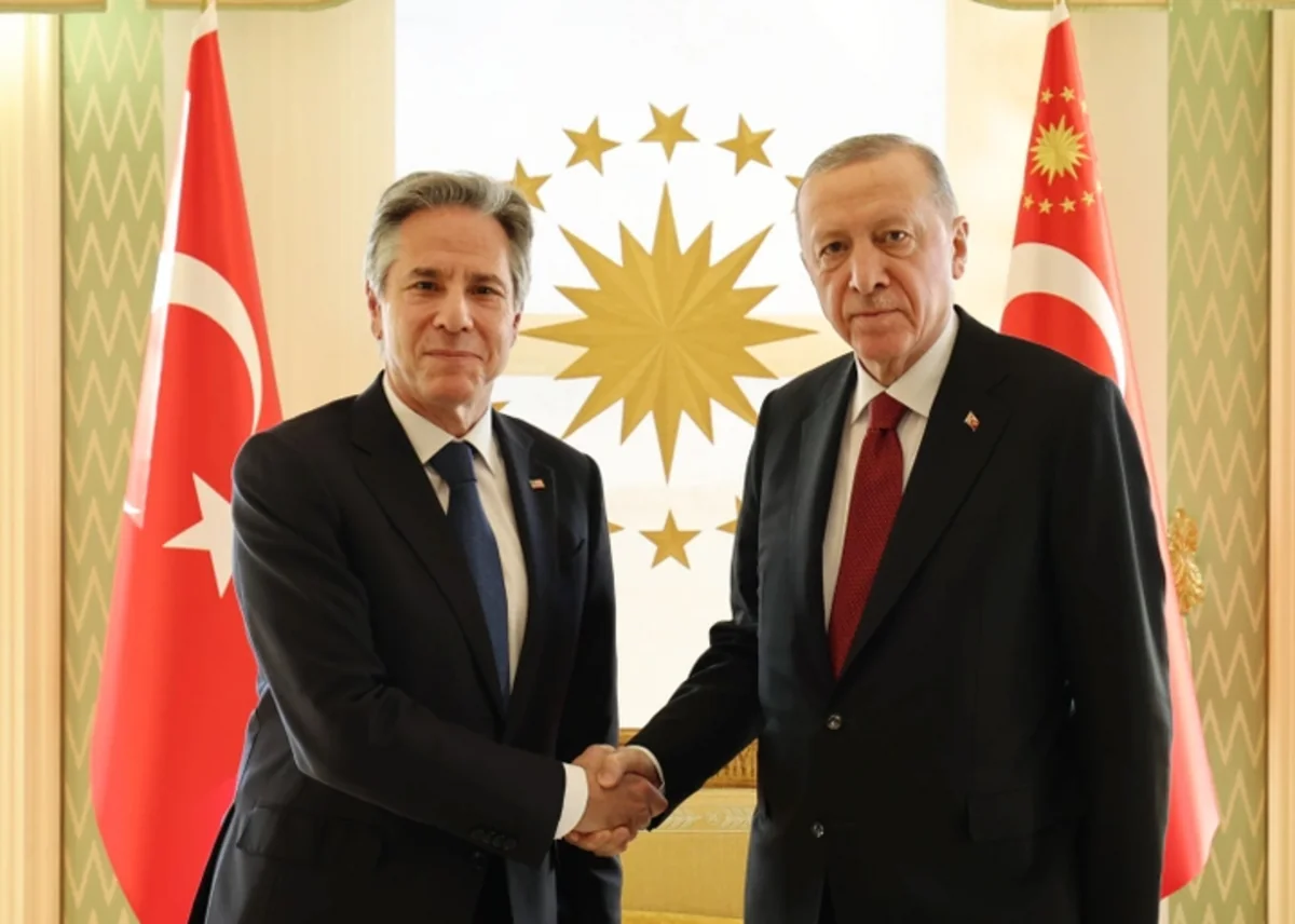 Эрдоган обсудил с Блинкеном ситуацию в Газе и передачу Анкаре F-16