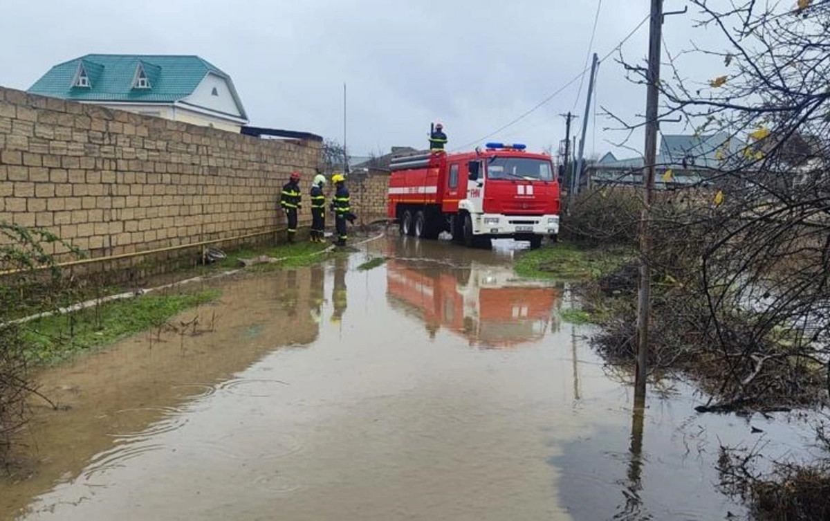 Xaçmazın iki qəsəbəsində evləri su basıb