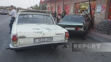 Kürdəmirdə zəncirvari yol-nəqliyyat hadisəsi baş verib, xəsarət alanlar var