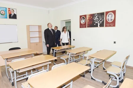 President Ilham Aliyev inaugurated Gobu Park residential complex for IDPs in Garadagh district
