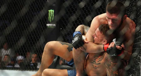 Həbib Nurməhəmmədov Dastin Poryeyə qalib gəlib - VİDEO