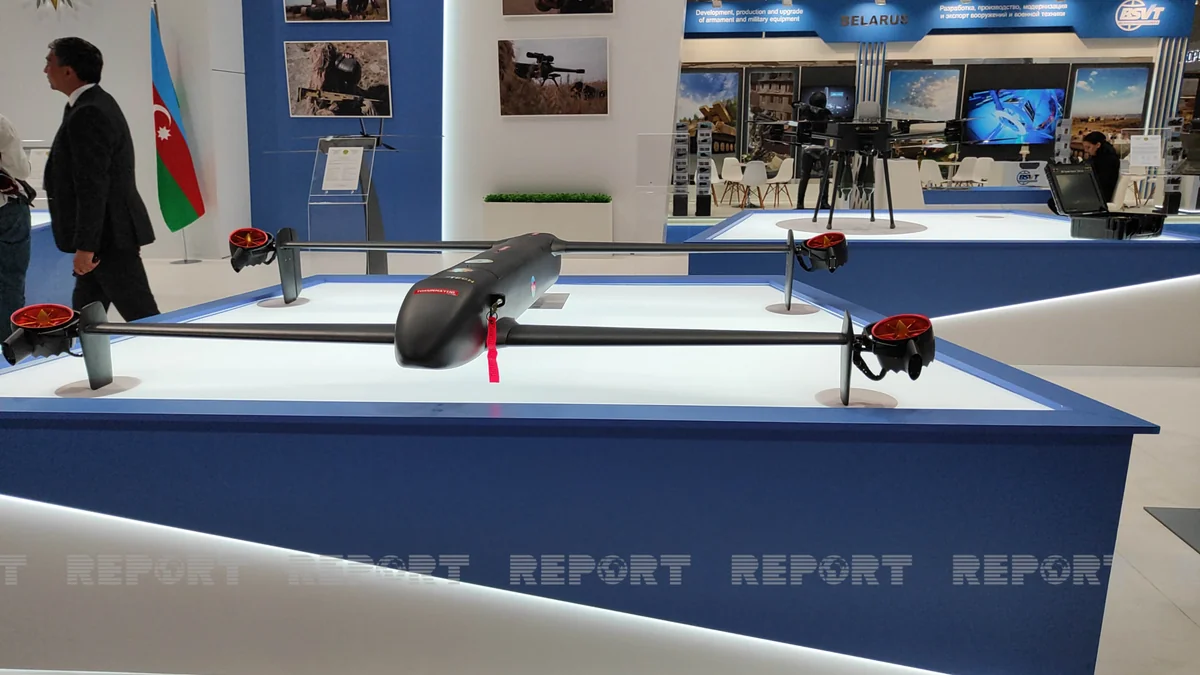 На выставке ADEX представлен произведенный в Азербайджане беспилотник