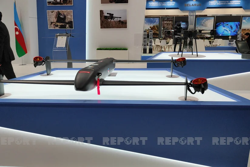 ADEX Sərgisində Azərbaycanda hazırlanmış pilotsuz uçuş aparatı nümayiş olunur