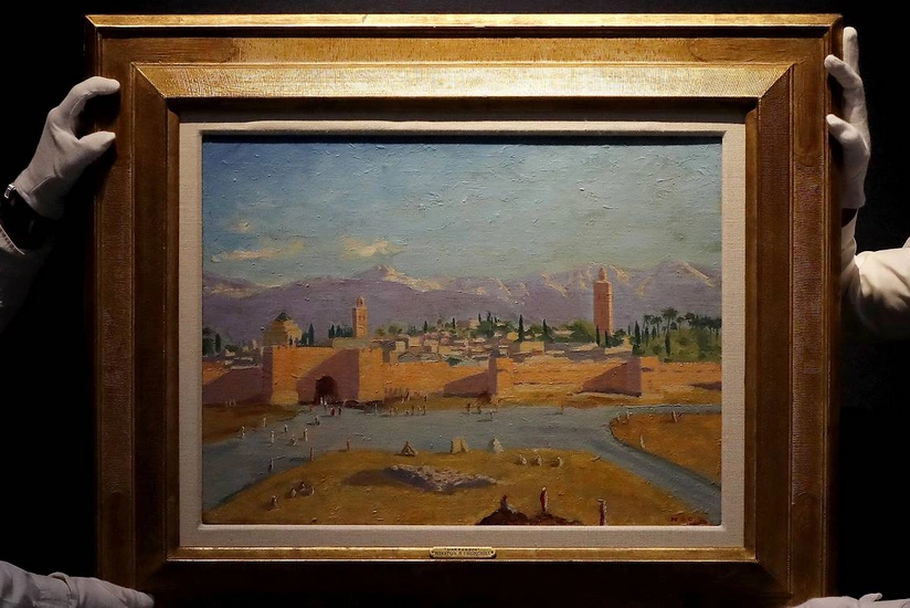 В США продали с аукциона картину Черчилля за 1,8 млн долларов