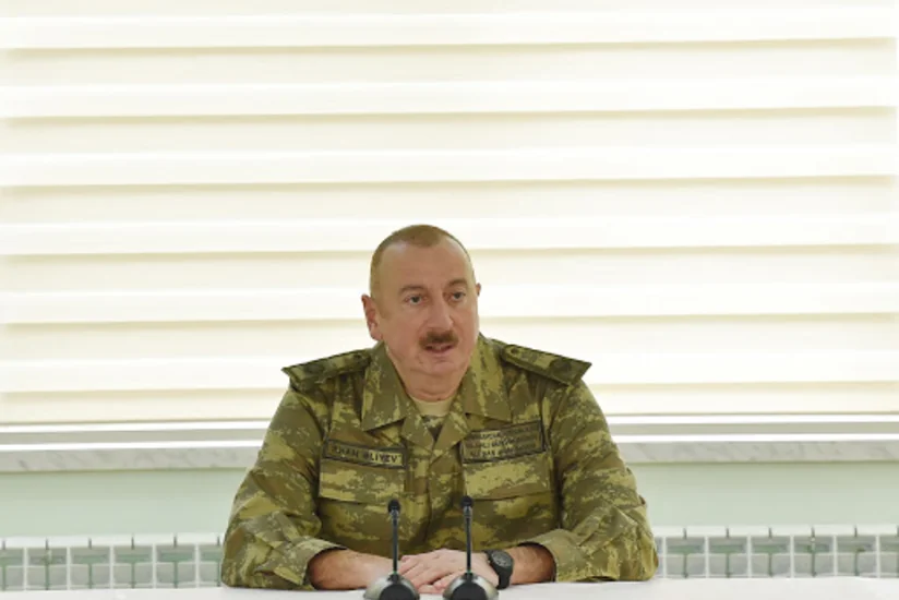 Президент Азербайджана: Над Мадагизом поднят азербайджанский флаг