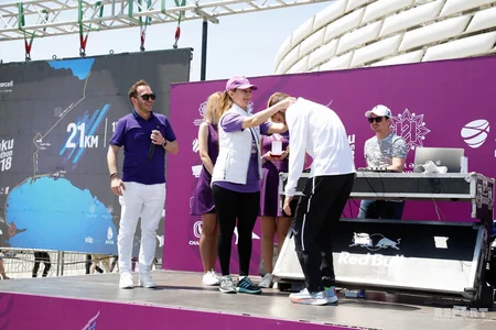 “Bakı Marafonu 2018”in qalibləri mükafatlandırılıb - FOTOREPORTAJ
