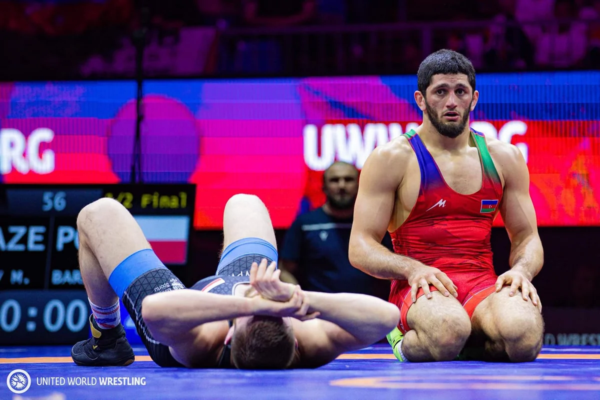Азербайджанский борец вольного стиля стал чемпионом Европы