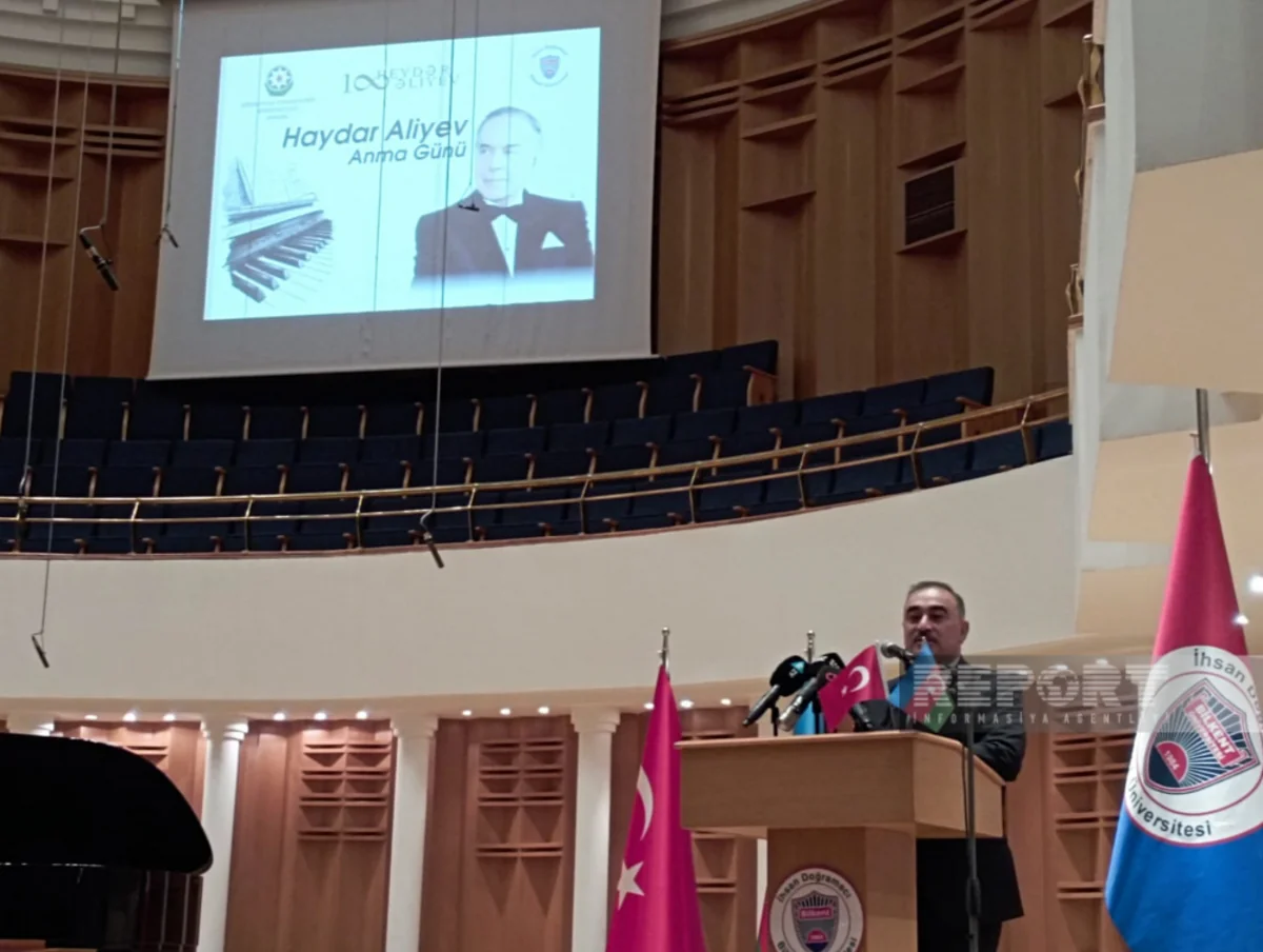 Ankarada Heydər Əliyevin xatirəsi bədii proqramla yad edilib 