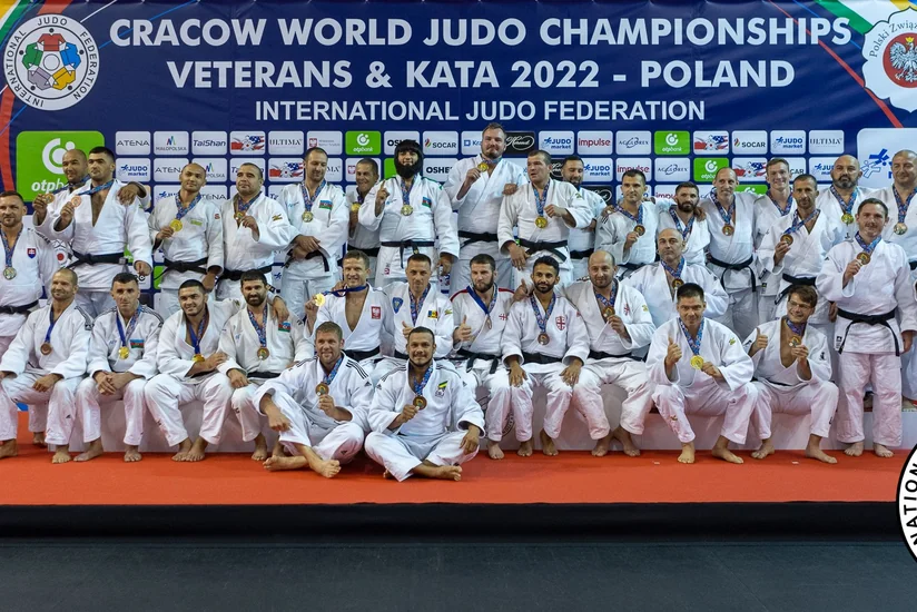 Azərbaycanın veteran cüdoçuları dünya çempionatının 2-ci günündə 7 medal qazanıb