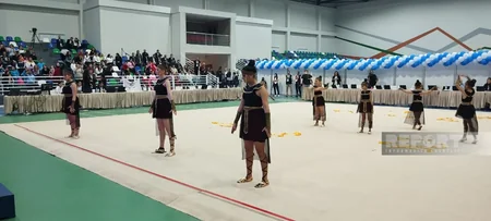 Qubada bədii gimnastika üzrə 28-ci Azərbaycan birinciliyinin açılış mərasimi keçirilib