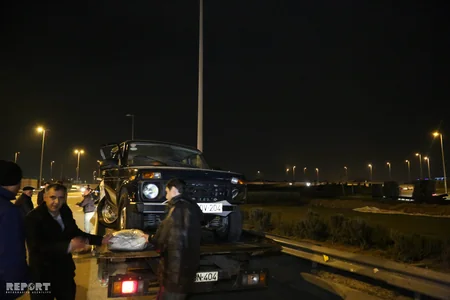 Bakıda yol qəzası olub, xəsarət alanlar var - FOTO - VİDEO - YENİLƏNİB