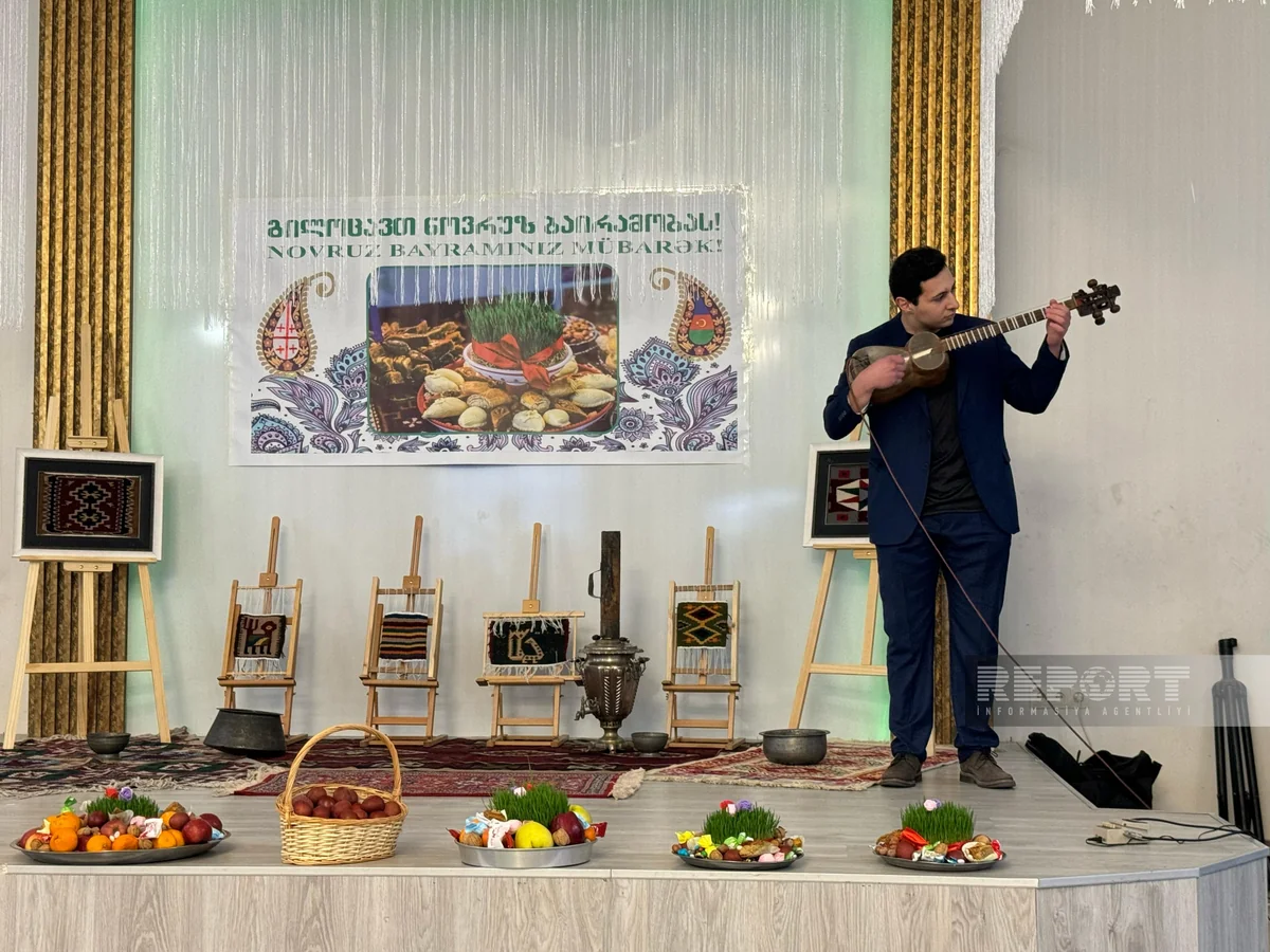Gürcüstanda yaşayan azərbaycanlılar Novruz bayramını qeyd edib