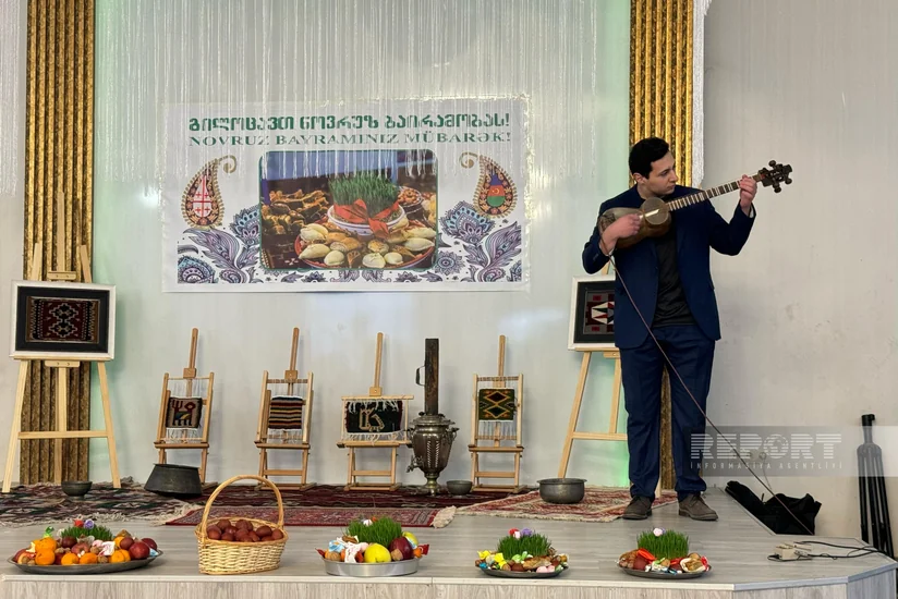 Gürcüstanda yaşayan azərbaycanlılar Novruz bayramını qeyd edib