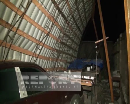 İsmayıllıda günlərdir yağan qar fəsadsız ötüşməyib