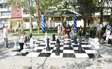 Bakıda daha bir həyət təmir edilib