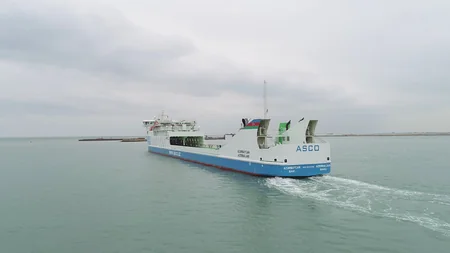 Первый в Азербайджане паром типа Ro-Pax