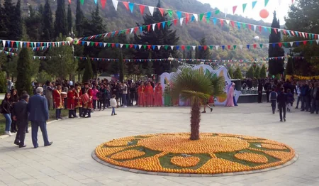 Balakan district for first time hosts International Date Festival - PHOTO