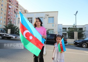 First group of former IDPs leaves for Khanyurdu, Tazabine villages in Azerbaijan's Khojaly district