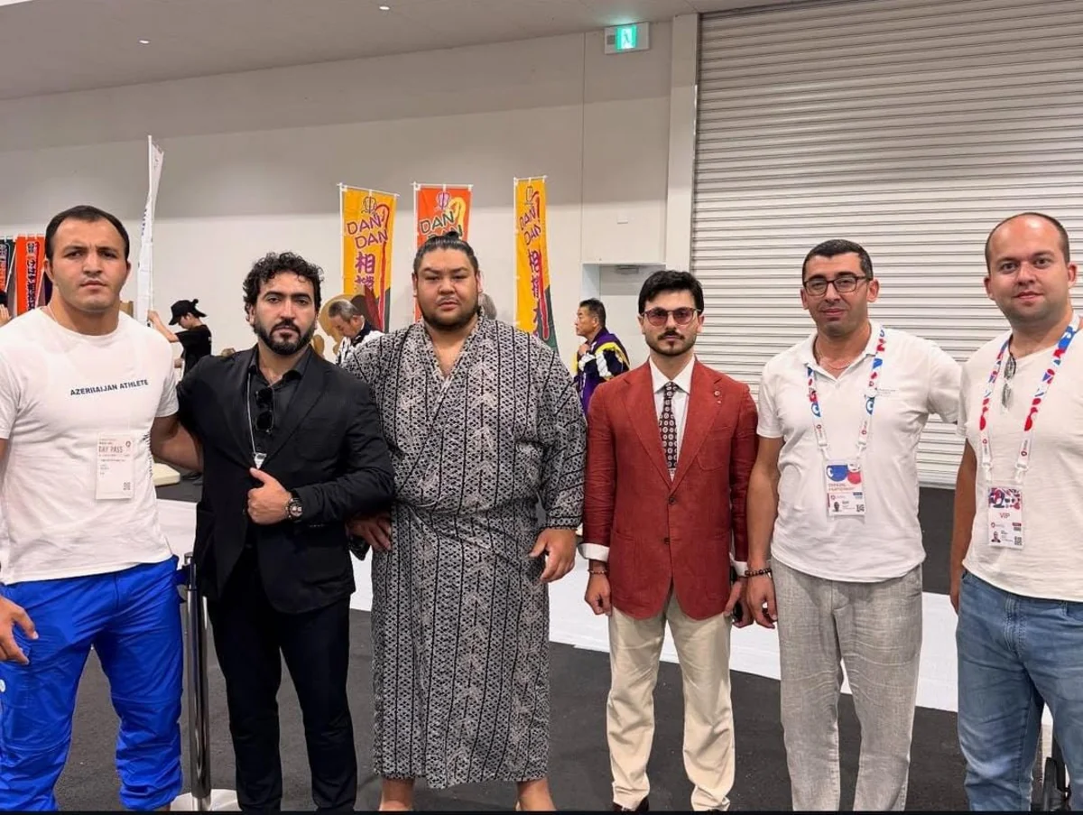 Yaponiya “Sumo Expo 2025”də Bakıda keçiriləcək dünya çempionatının təqdimatı olub