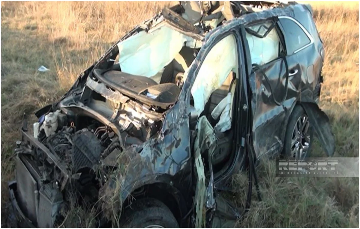 Goranboyda avtomobil aşıb, iki nəfər ölüb